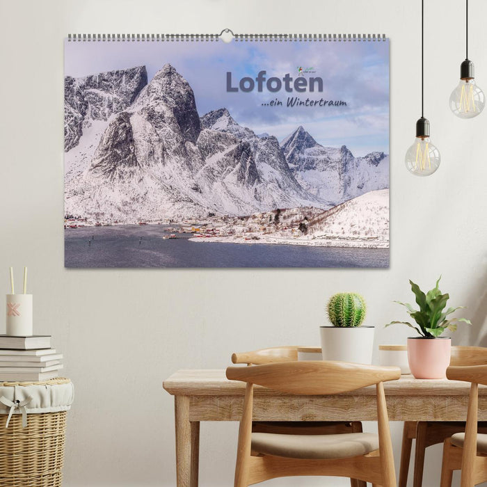 Lofoten ...ein Wintertraum (CALVENDO Wandkalender 2025)