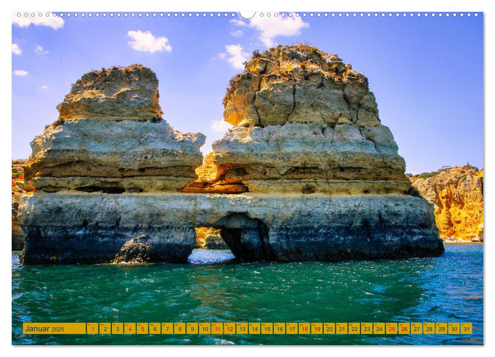 Algarve pur (CALVENDO Wandkalender 2025)