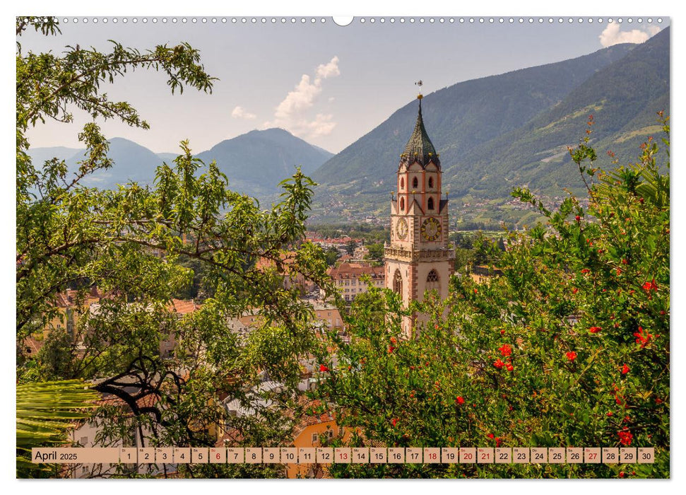 Südtirol - Meraner Land (CALVENDO Wandkalender 2025)