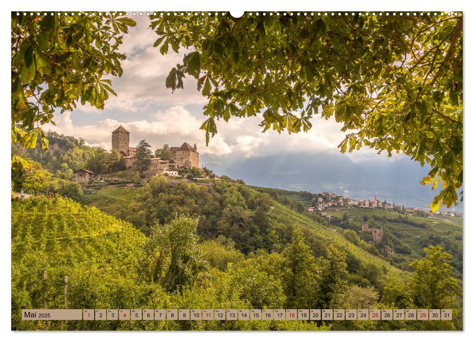 Südtirol - Meraner Land (CALVENDO Wandkalender 2025)