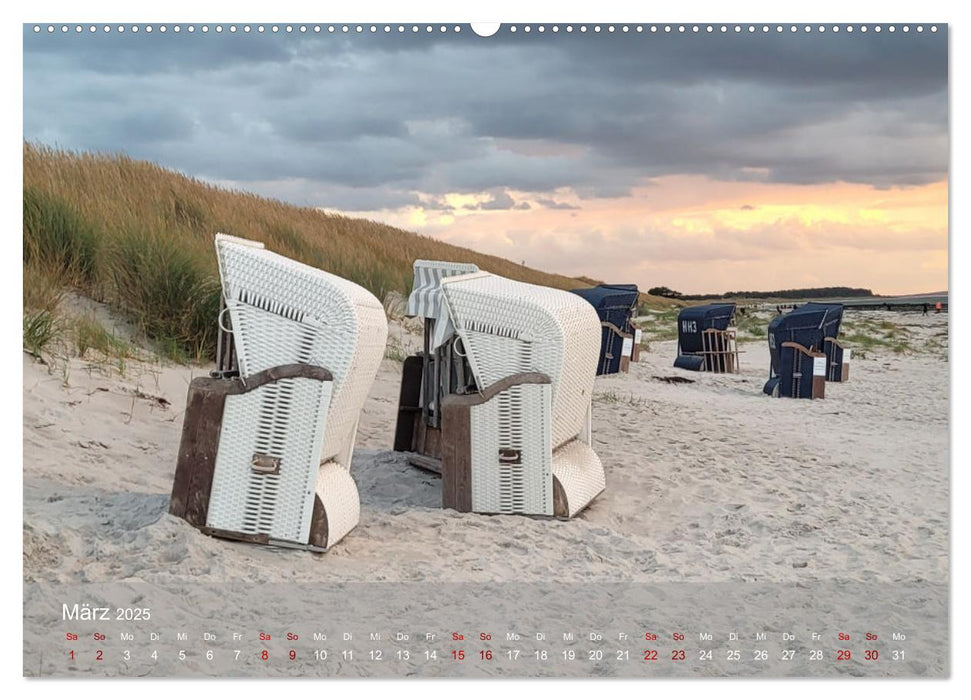 Inseelfeeling - Hiddensee (CALVENDO Wandkalender 2025)