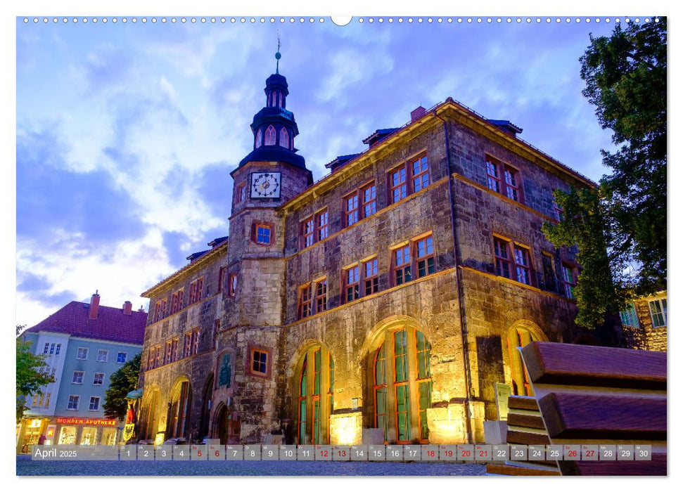 Ein Blick auf Nordhausen am Harz (CALVENDO Premium Wandkalender 2025)