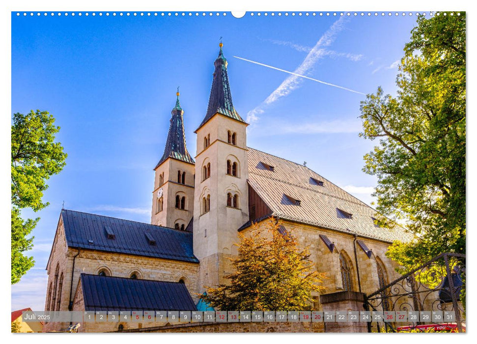 Ein Blick auf Nordhausen am Harz (CALVENDO Premium Wandkalender 2025)