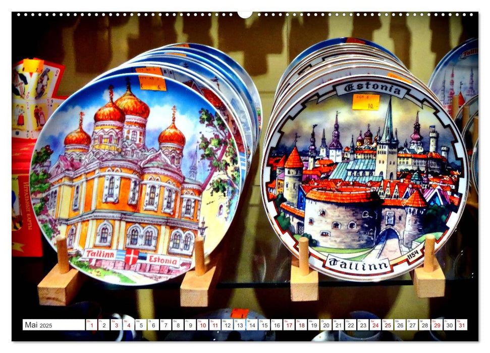 Tallinn City Tour (CALVENDO Premium Wandkalender 2025)