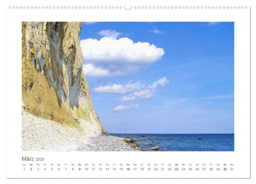 Rügenliebe - Eine Hommage an die Ostseeinsel Rügen (CALVENDO Wandkalender 2025)