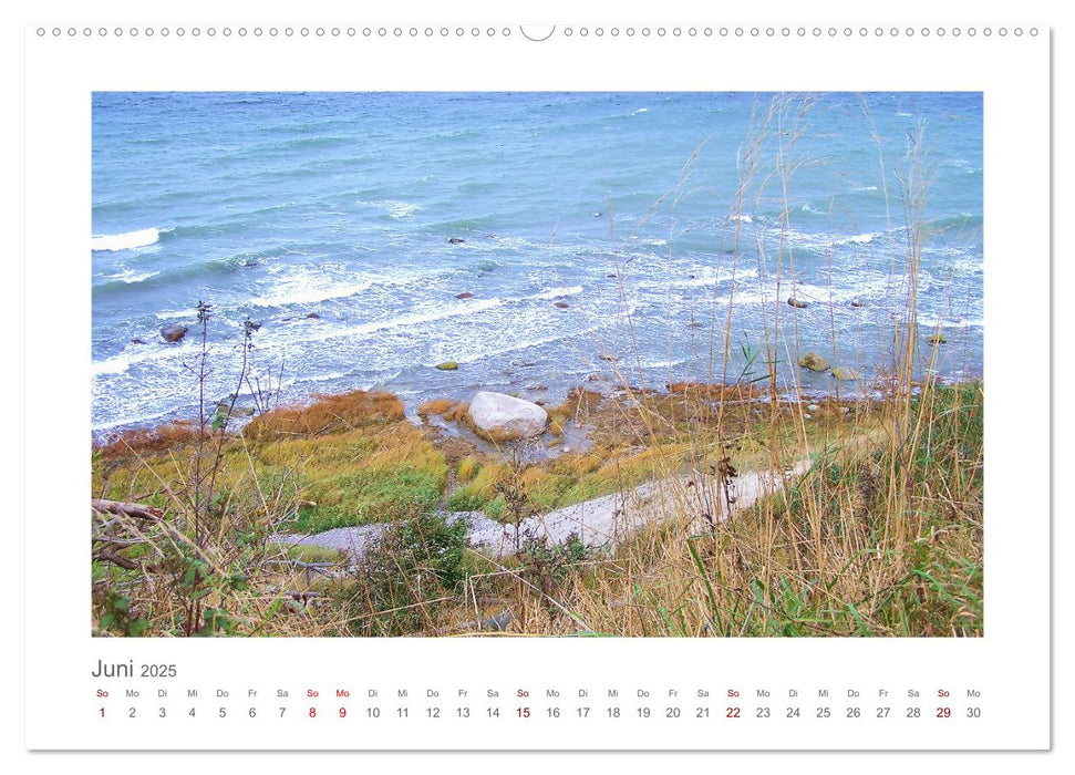 Rügenliebe - Eine Hommage an die Ostseeinsel Rügen (CALVENDO Wandkalender 2025)