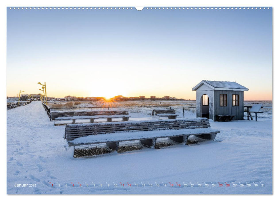 Nordseeurlaub in St. Peter-Ording (CALVENDO Wandkalender 2025)