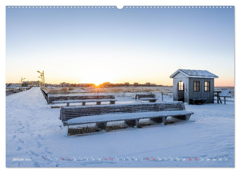 Nordseeurlaub in St. Peter-Ording (CALVENDO Wandkalender 2025)