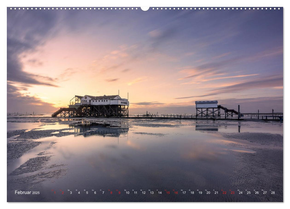 Nordseeurlaub in St. Peter-Ording (CALVENDO Wandkalender 2025)