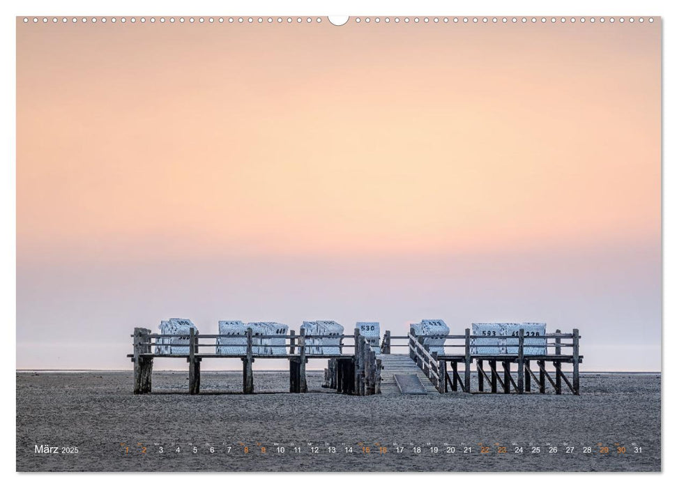 Nordseeurlaub in St. Peter-Ording (CALVENDO Wandkalender 2025)