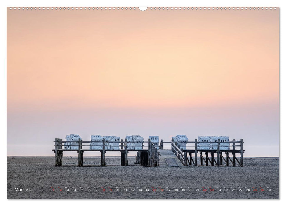 Nordseeurlaub in St. Peter-Ording (CALVENDO Wandkalender 2025)