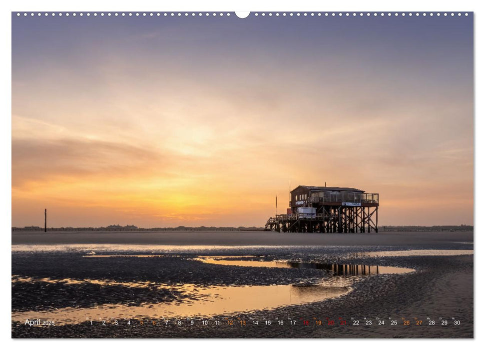 Nordseeurlaub in St. Peter-Ording (CALVENDO Wandkalender 2025)