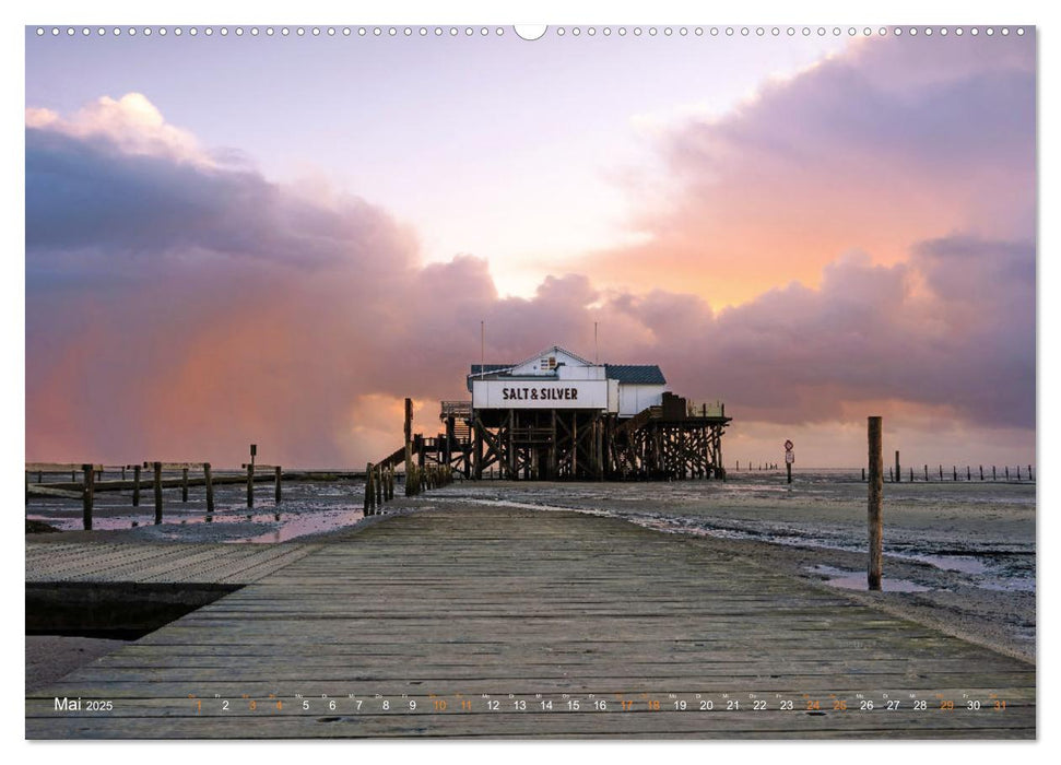 Nordseeurlaub in St. Peter-Ording (CALVENDO Wandkalender 2025)