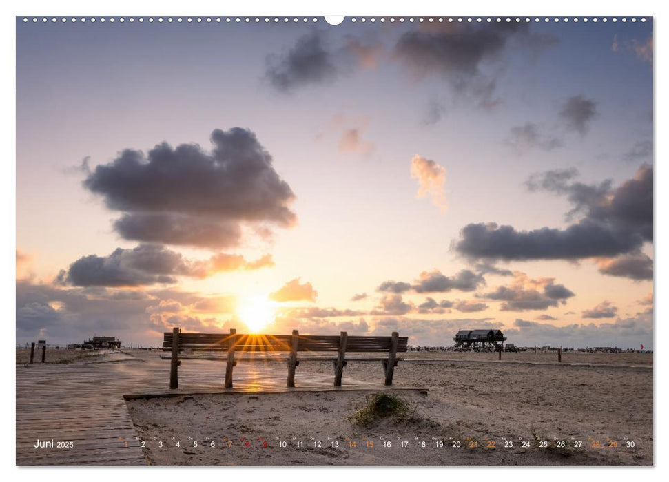 Nordseeurlaub in St. Peter-Ording (CALVENDO Wandkalender 2025)