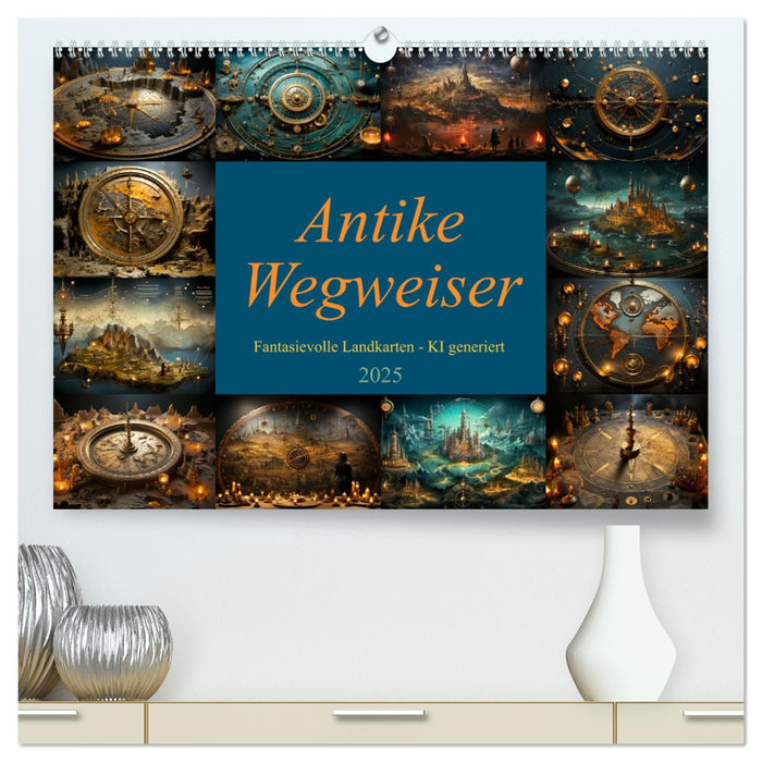 Antike Wegweiser (CALVENDO Premium Wandkalender 2025)