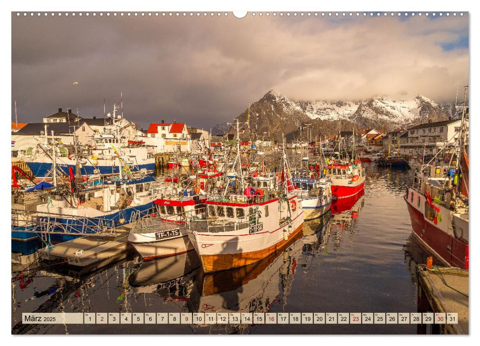 Lofoten ...ein Wintertraum (CALVENDO Premium Wandkalender 2025)