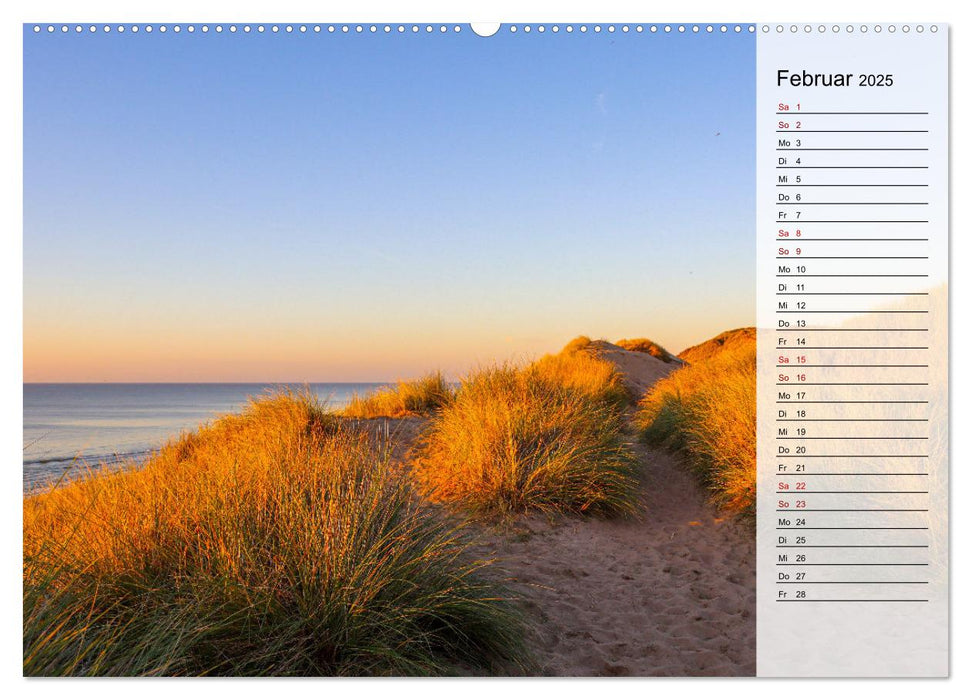 Sylt - Magie der Abendstunden (CALVENDO Wandkalender 2025)