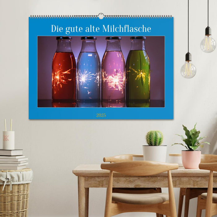 Die gute alte Milchflasche (CALVENDO Wandkalender 2025)