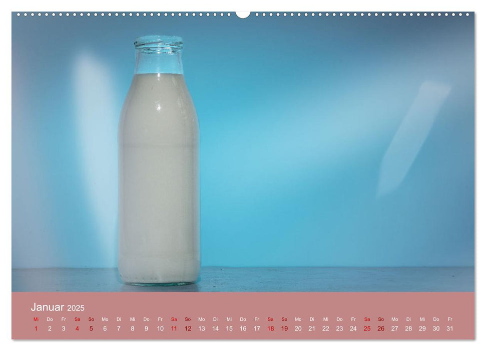 Die gute alte Milchflasche (CALVENDO Wandkalender 2025)