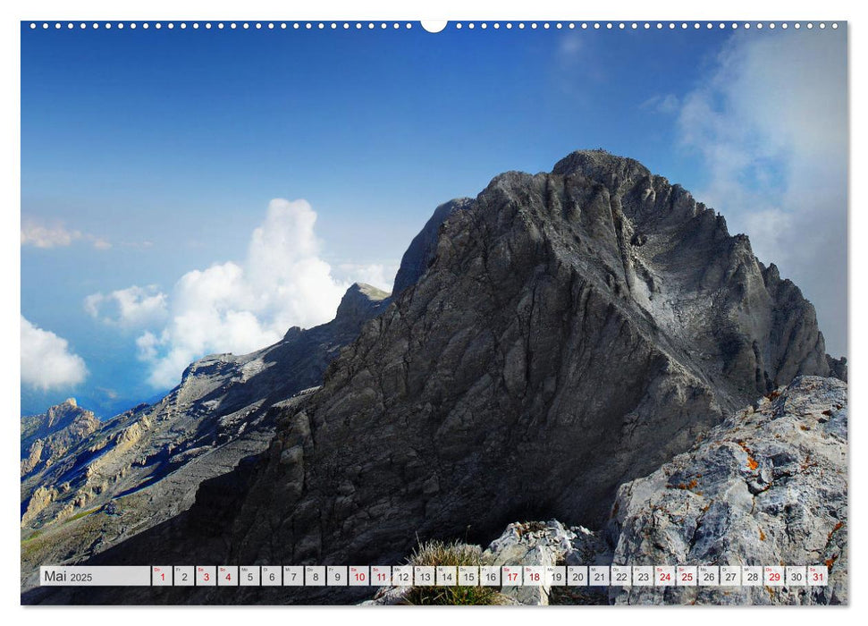 Berge - Die schönsten Gipfel der Welt (CALVENDO Wandkalender 2025)