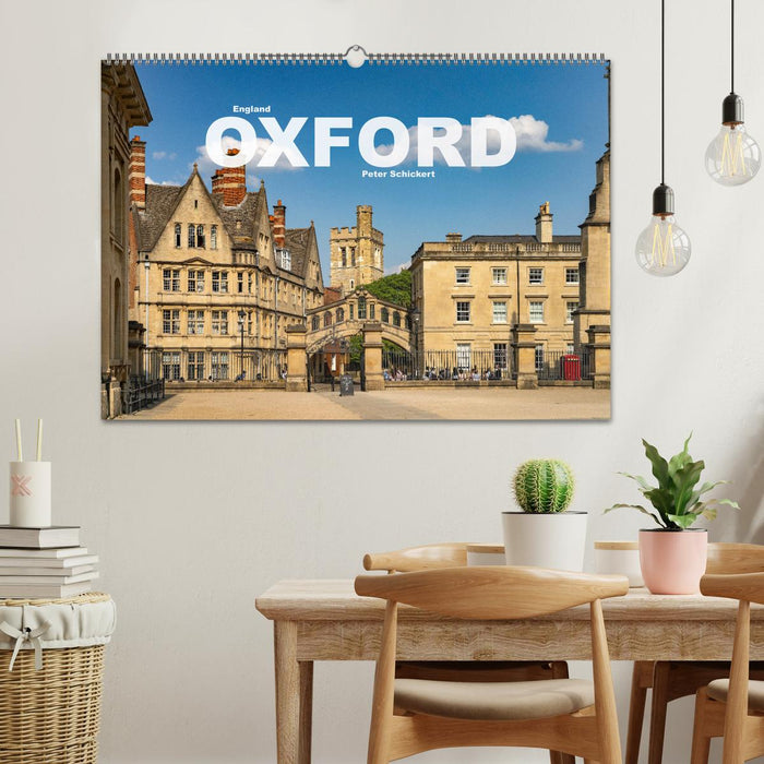 England - Oxford (CALVENDO Wandkalender 2025)