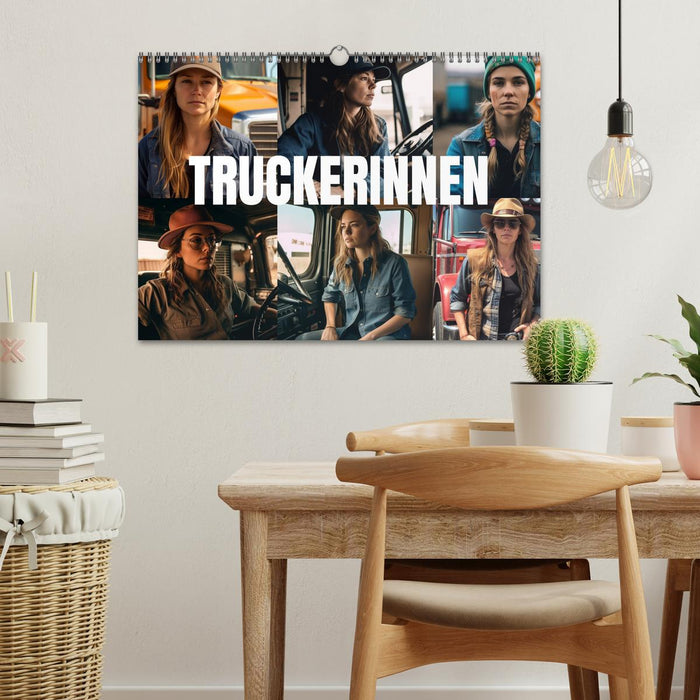 Truckerinnen (CALVENDO Wandkalender 2025)