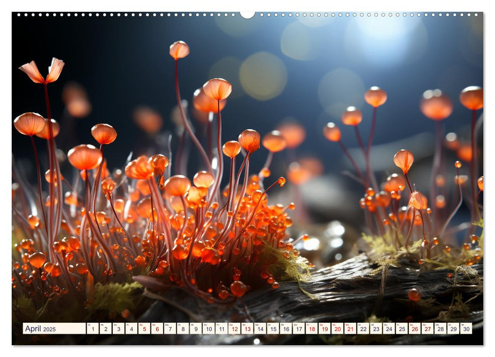 Wunderwelt Mikrokosmos (CALVENDO Wandkalender 2025)