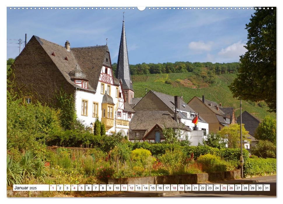 Romantisches Moselland (CALVENDO Premium Wandkalender 2025)