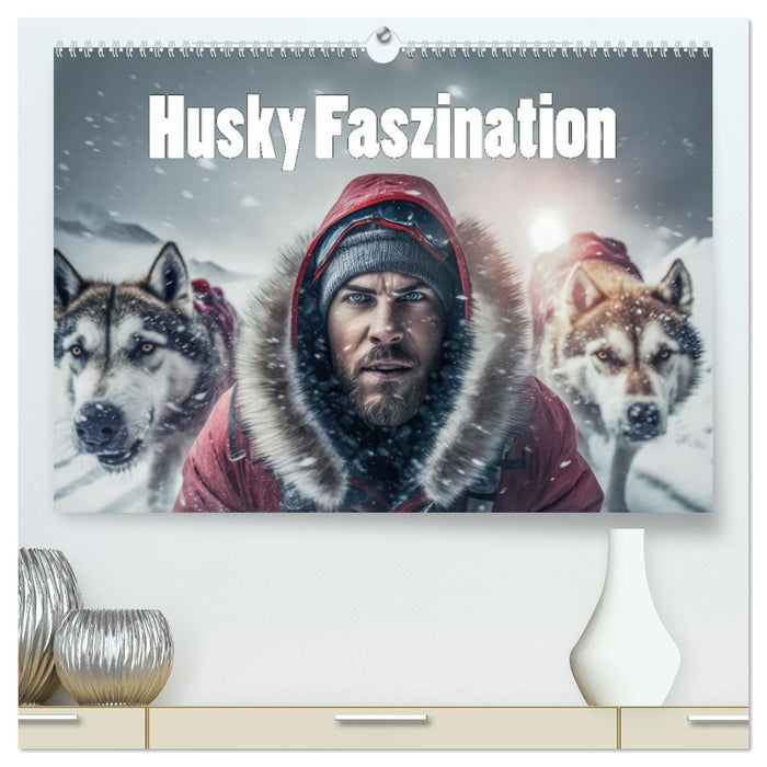 Husky Faszination (CALVENDO Premium Wandkalender 2025)