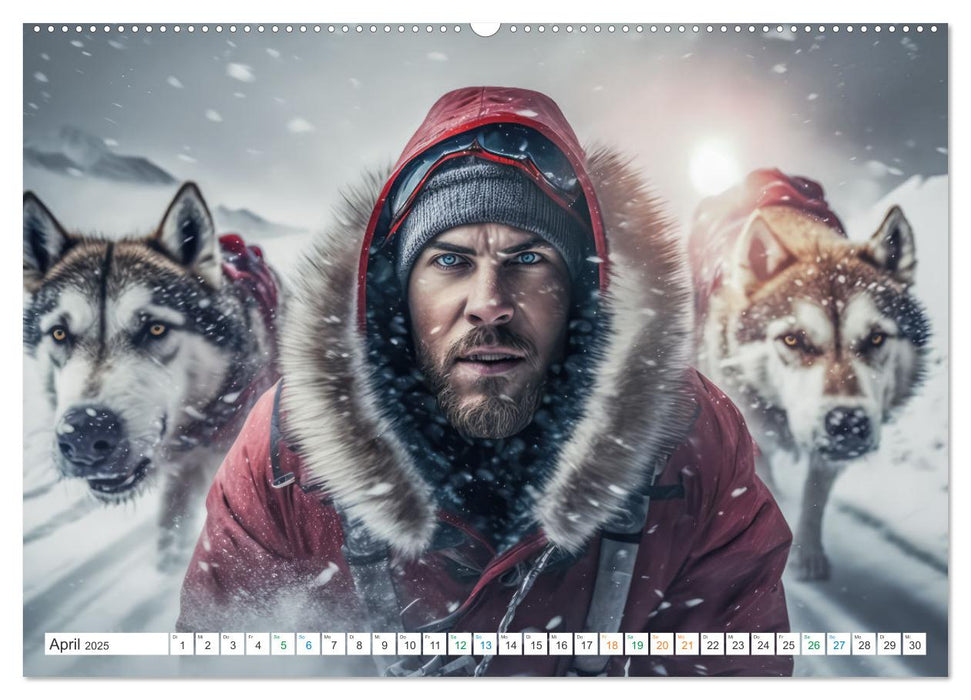 Husky Faszination (CALVENDO Premium Wandkalender 2025)