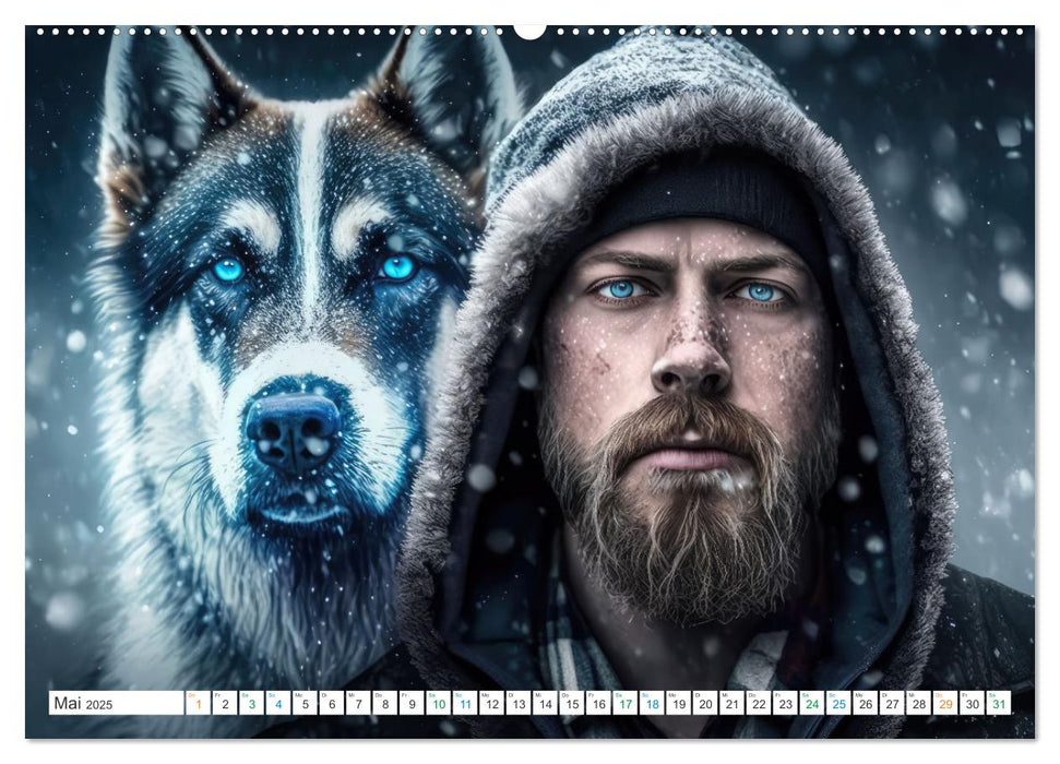 Husky Faszination (CALVENDO Premium Wandkalender 2025)