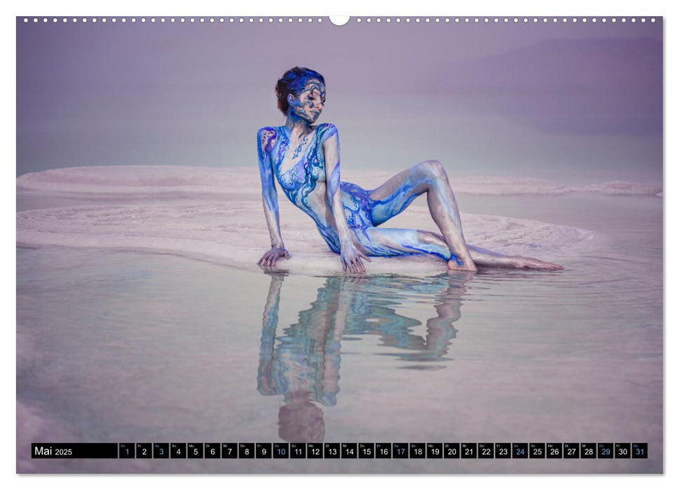 Naturwesen - Bodypainting Körperlandschaften (CALVENDO Premium Wandkalender 2025)