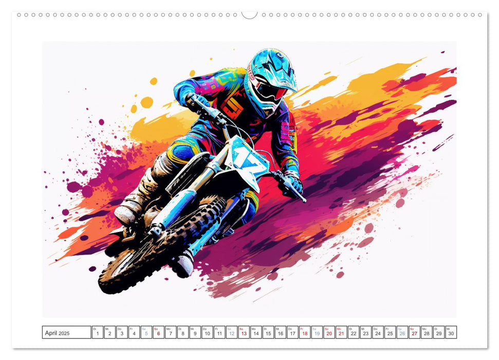 Motorcross Xtreme (CALVENDO Wandkalender 2025)