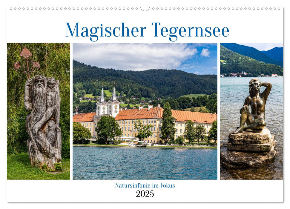 Magischer Tegernsee (CALVENDO Wandkalender 2025)