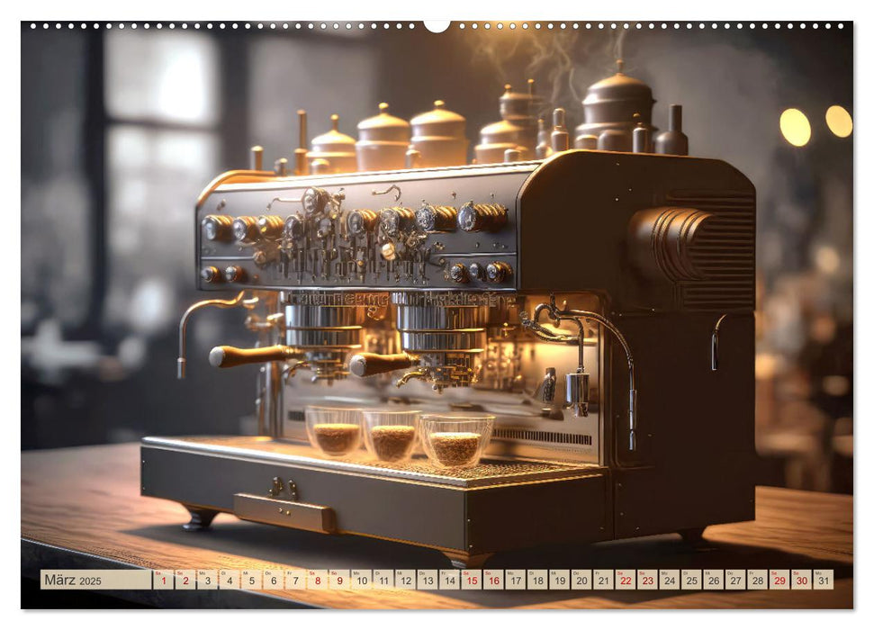 Kaffee Pause (CALVENDO Premium Wandkalender 2025)