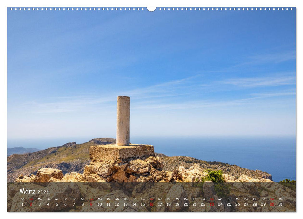 Bergparadies Mallorca (CALVENDO Premium Wandkalender 2025)