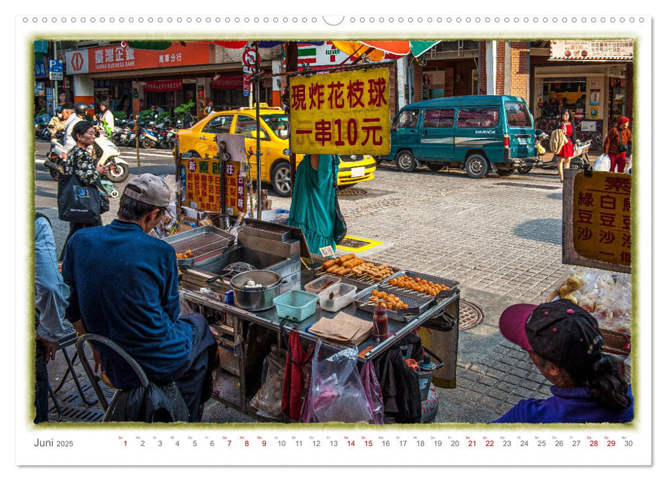 Taipeh, Hauptstadt von Taiwan (CALVENDO Premium Wandkalender 2025)