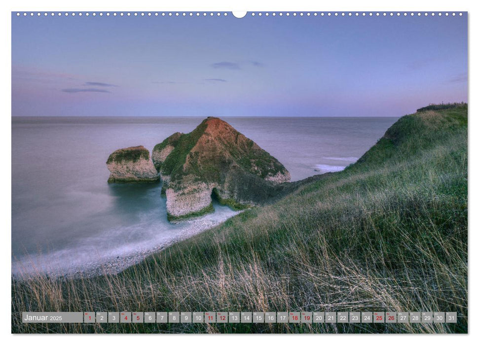 Yorkshire, England: Romantik zwischen Hochmooren und wilder Küste (CALVENDO Premium Wandkalender 2025)