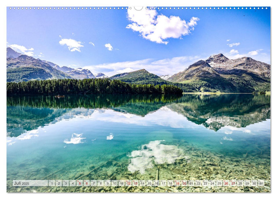 Silsersee Engadin (CALVENDO Premium Wandkalender 2025)