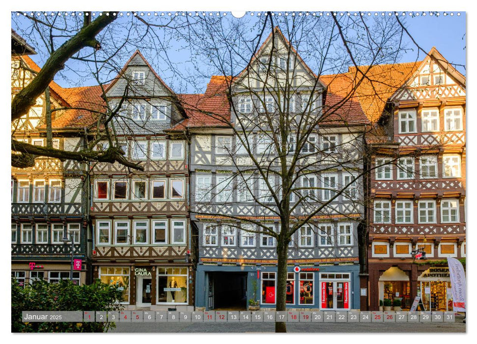 Ein Blick auf Hann. Münden (CALVENDO Premium Wandkalender 2025)