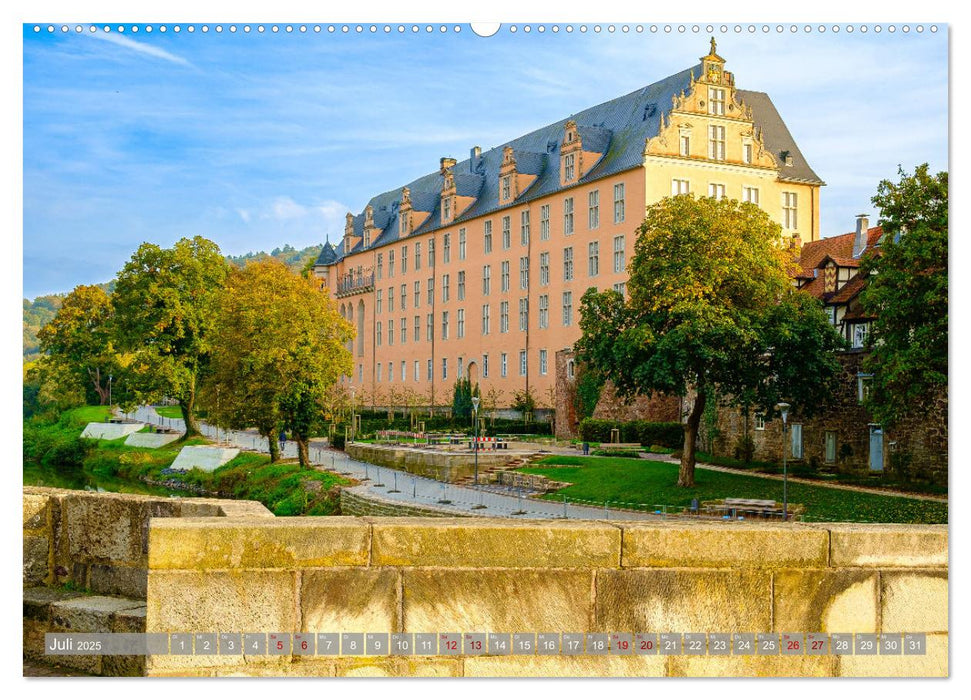 Ein Blick auf Hann. Münden (CALVENDO Premium Wandkalender 2025)