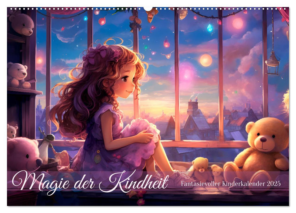 Magie der Kindheit (CALVENDO Wandkalender 2025)