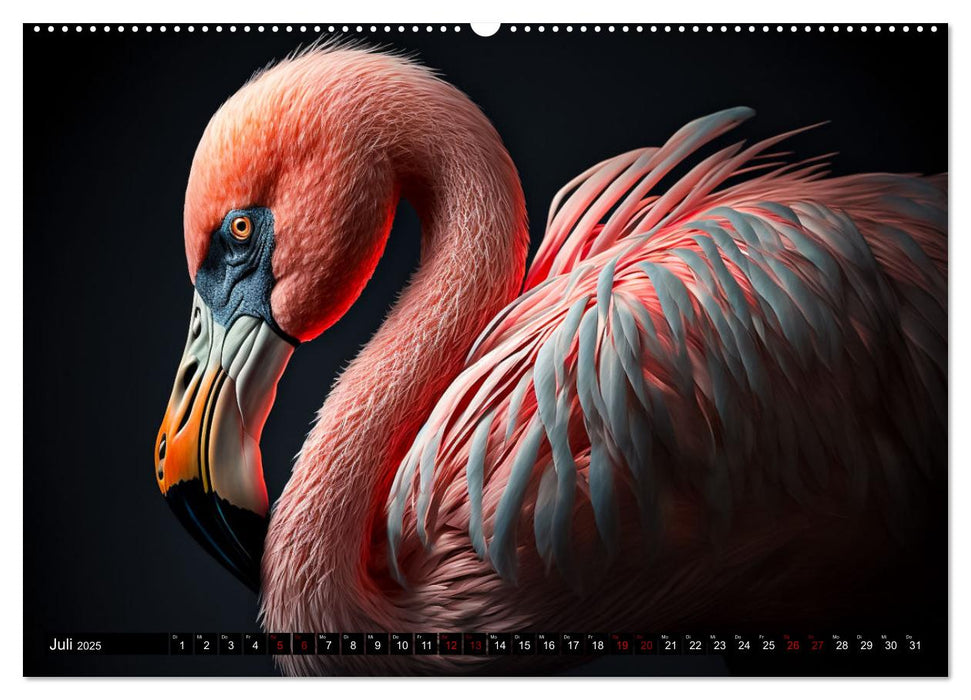 Porträts wilder Tiere (CALVENDO Premium Wandkalender 2025)