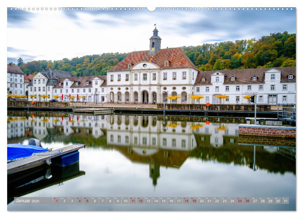 Ein Blick auf Bad Karlshafen (CALVENDO Premium Wandkalender 2025)