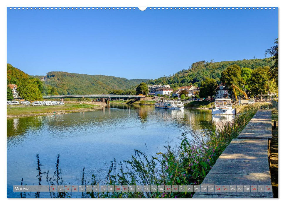 Ein Blick auf Bad Karlshafen (CALVENDO Premium Wandkalender 2025)