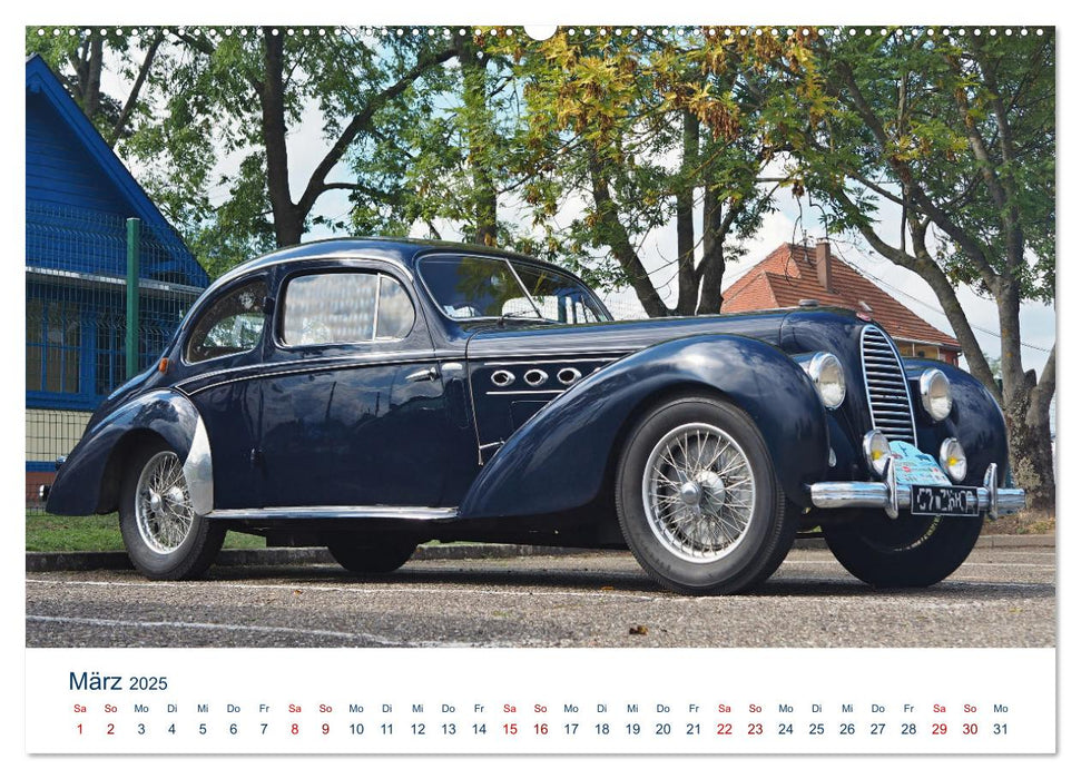 Bugatti Traumautos (CALVENDO Premium Wandkalender 2025)