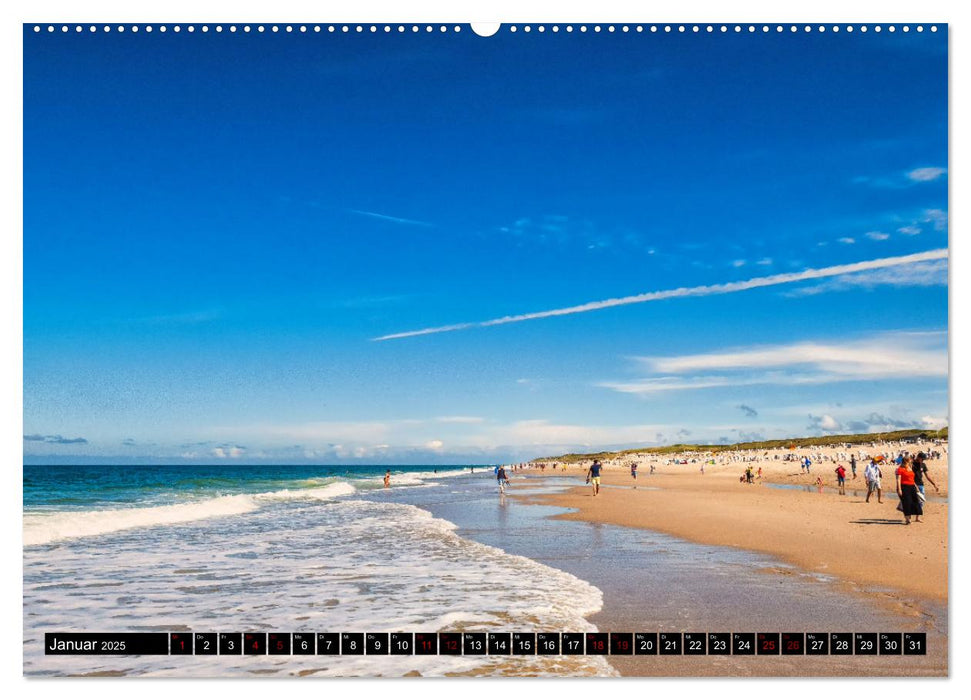 Sylt - Das nordfriesische Ereignis (CALVENDO Wandkalender 2025)