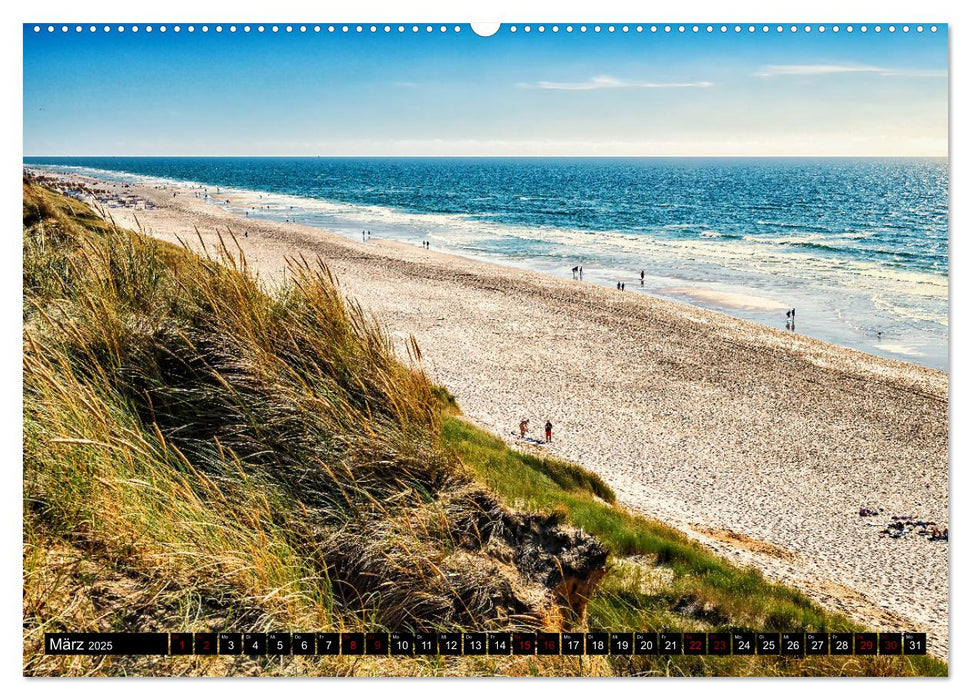 Sylt - Das nordfriesische Ereignis (CALVENDO Wandkalender 2025)