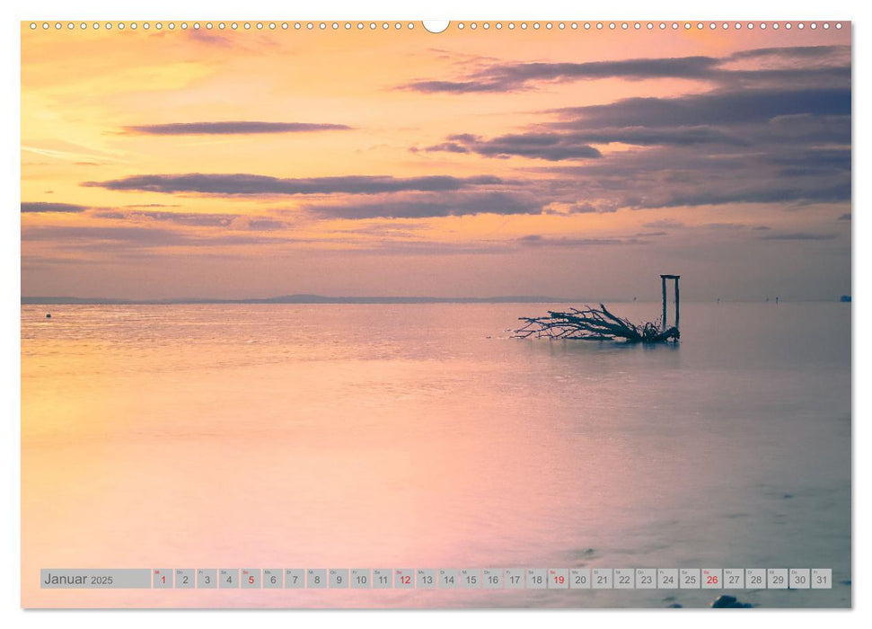 Wolken überm Bodensee (CALVENDO Premium Wandkalender 2025)