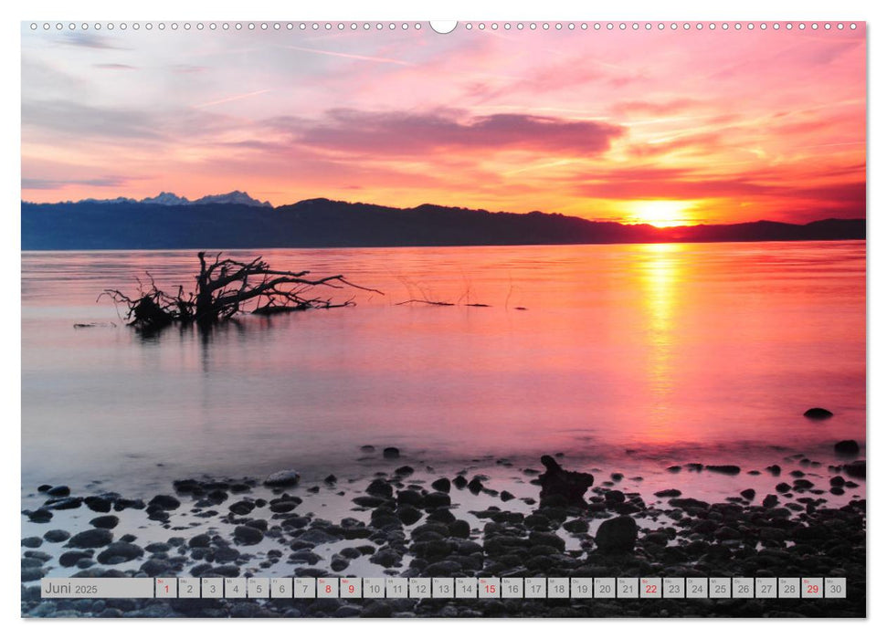 Wolken überm Bodensee (CALVENDO Premium Wandkalender 2025)